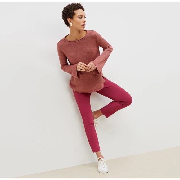 MM. Lafleur The Samara Sweater Knit Linen Copper Small - Picture 2 of 12